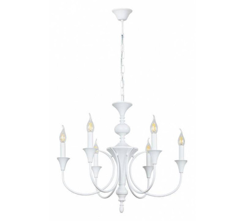 Подвесная люстра Arte Lamp Collinetta 6 ламп A4094LM-6WH