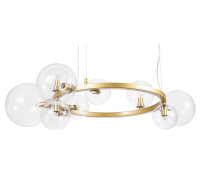 Подвесная люстра Arte Lamp Vincent 10 ламп A7790SP-10GO