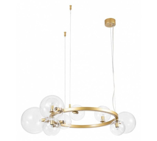 Подвесная люстра Arte Lamp Vincent 10 ламп A7790SP-10GO