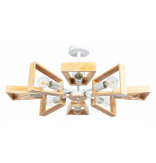 Люстра на штанге Arte Lamp Brussels 8 ламп A8030PL-8WH