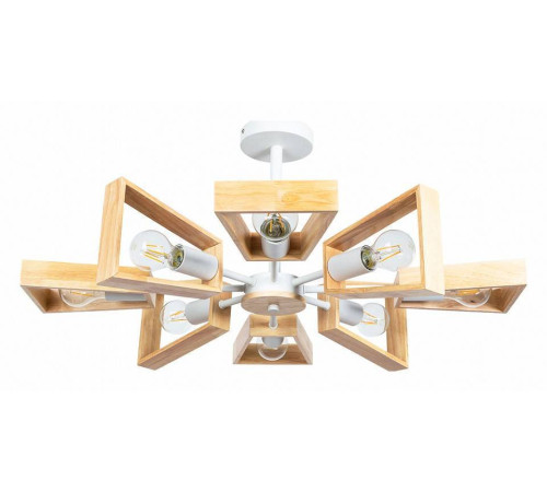 Люстра на штанге Arte Lamp Brussels 8 ламп A8030PL-8WH