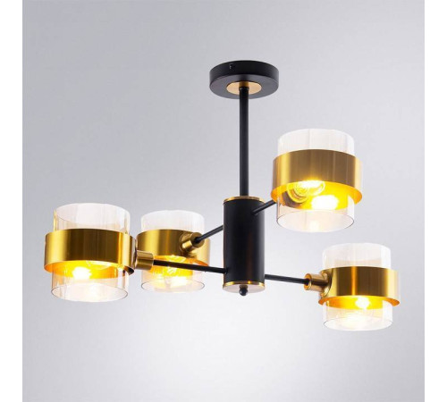 Люстра на штанге Arte Lamp Carlo A8205SP-4BK