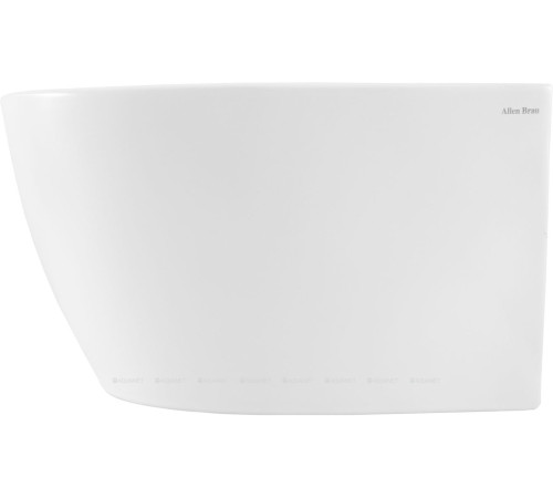 Биде подвесное Allen Brau Fantasy 510x363 мм белый матовый 4.11006.21