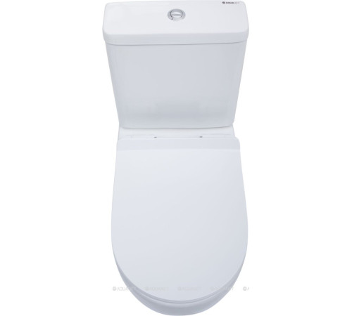 Чаша унитаза напольного Aquanet Cetus Rimless сиденье Slim Soft Close CETUS-C1