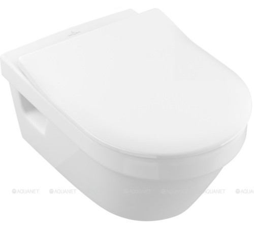 Унитаз подвесной Villeroy & Boch Architectura 370x530 мм без сиденья 5684R001