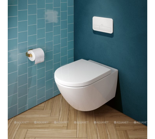 Унитаз подвесной Villeroy & Boch Subway 3.0 560x370 мм без сиденья 4670T001