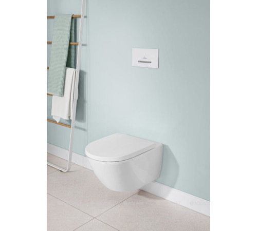 Унитаз подвесной Villeroy & Boch Subway 3.0 560x370 мм без сиденья 4670T001