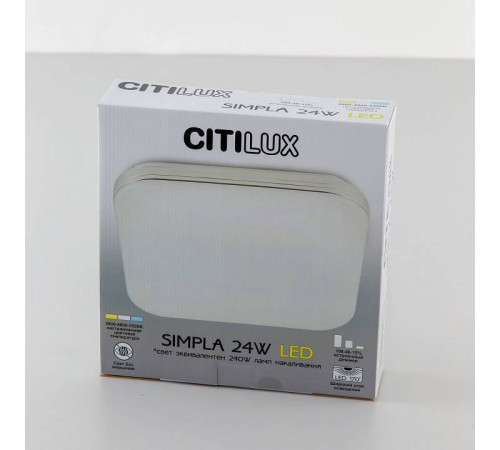 Накладной светильник Citilux Симпла CL714K330G