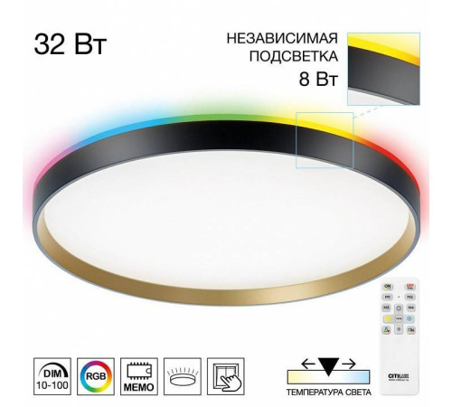 Накладной светильник Citilux ETALON CL750401R