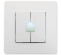 Выключатель беспроводной двухклавишный Citilux Смарт CLR4W