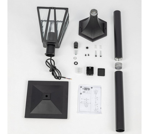 Наземный низкий светильник Citilux FORTS CLU09B