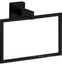 Держатель для полотенца кольцо Aquanet 6580MB черный матовый 6580MB