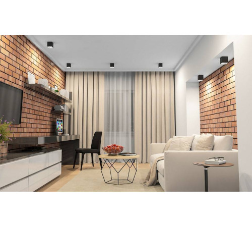 Накладной светильник Denkirs DK3030 DK3080-BW+BK