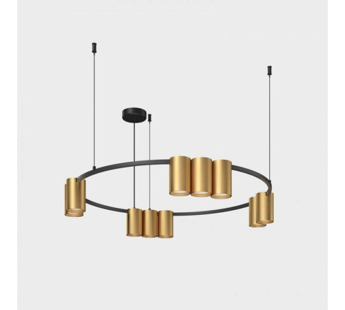 Подвесная люстра Denkirs Orbit DK4065-BK+SG