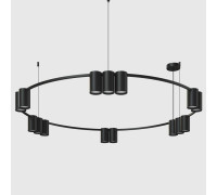 Подвесная люстра Denkirs Orbit DK4067-BK