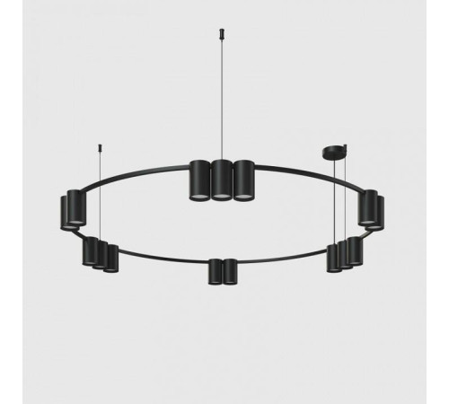 Подвесная люстра Denkirs Orbit DK4067-BK