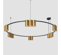 Подвесная люстра Denkirs Orbit DK4067-BK+SG