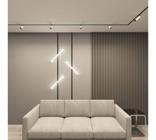 Светильник на штанге Denkirs SMART SPOT DK8040-BW+BK