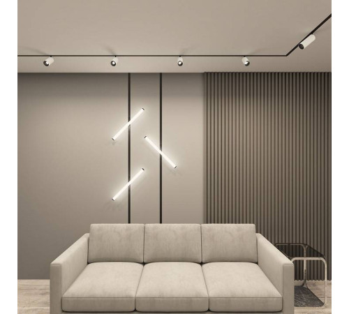 Светильник на штанге Denkirs SMART SPOT DK8041-BW+BK