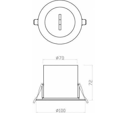 Основание для трека-ремня Denkirs BELTY BASE TR5513-BK