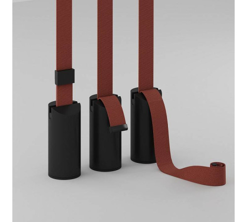 Заглушка для трека-ремня Denkirs BELTY BASE TR5516-BK