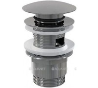 Водослив для умывальника AlcaPlast A390 Click-Clack 5/4 цельнометаллический A390