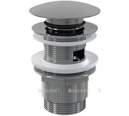 Водослив для умывальника AlcaPlast A390 Click-Clack 5/4 цельнометаллический A390