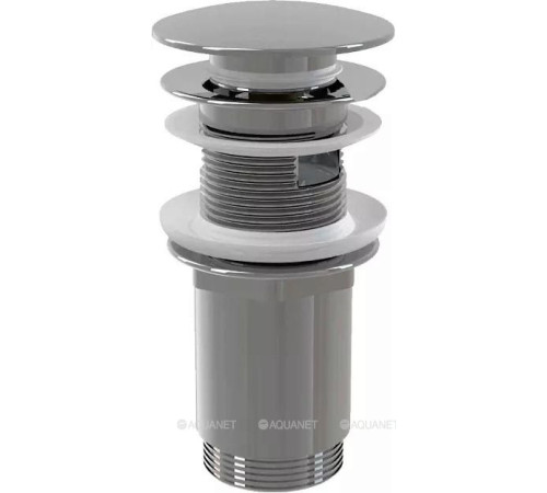 Водослив для умывальника AlcaPlast A392C Click-Clack 5/4 цельнометаллический A392C