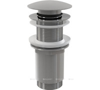 Водослив для умывальника AlcaPlast A395 Click-Clack 5/4 цельнометаллический A395