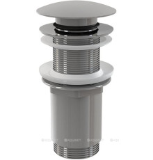 Водослив для умывальника AlcaPlast A395 Click-Clack 5/4 цельнометаллический A395