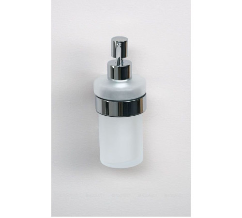 Дозатор для мыла Aquanet 5681-1 стекло с держателем хром 5681-1