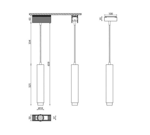 Подвесной светильник DesignLed SY SY-601241-BL-10-NW