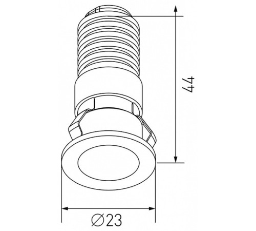 Встраиваемый светильник DesignLed MICRO 00-00020325
