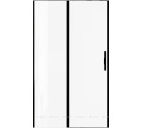 Душевая дверь в нишу Allen Brau Priority 1200 мм стекло Optiwhite черный 3.31009.BBA