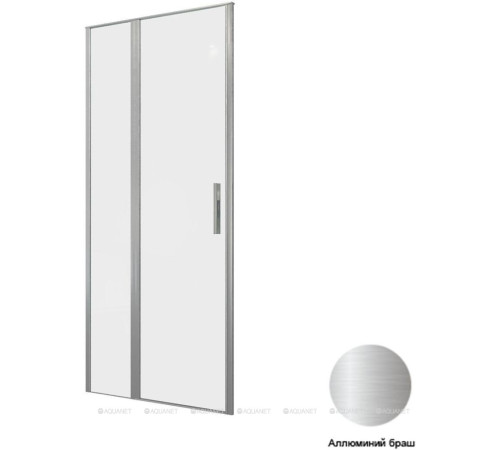 Душевая дверь Allen Brau Priority 900 мм стекло Optiwhite 8 мм браш. алюминий 3.31026.BA