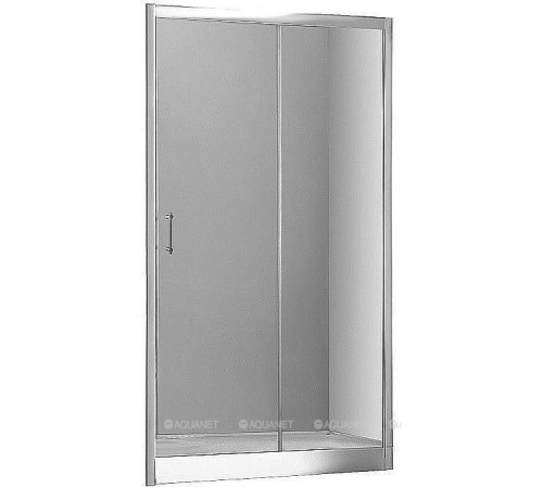 Душевая дверь в нишу Aquanet Alfa 1500х2000 мм стекло прозрачное хром NAA6121