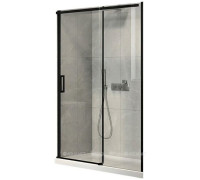 Душевая дверь в нишу Jacob Delafon Contra 120х200 см распашная черный матовый E22T120-BL