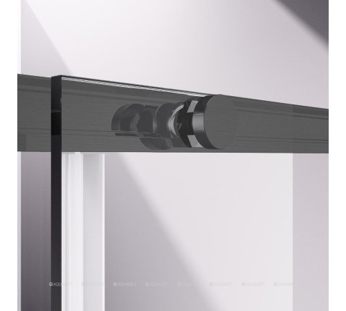 Душевая дверь Vincea Slim-N 110 см вороненая сталь стекло прозрачное VDS-4SN110CLGM