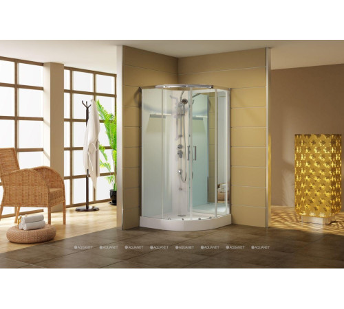Душевая кабина Aquanet Passion R 2.0 900x900 мм 1/4 круга зеркало хром Набор 00263868