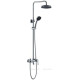 Душевая система со смесителем и тропическим душем Haiba HB2407