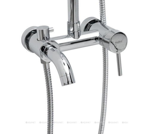 Душевая система со смесителем и тропическим душем Haiba HB2407