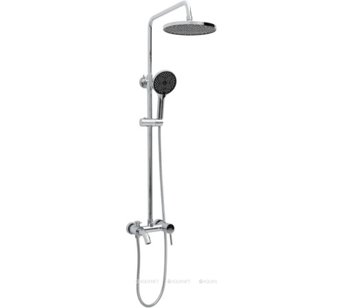 Душевая система со смесителем и тропическим душем Haiba HB2407