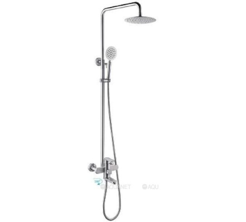 Душевая система Haiba HB24806 с изливом и тропическим душем хром HB24806