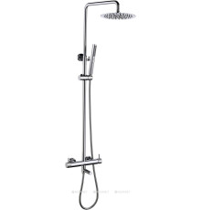 Душевая система Allen Brau Priority 4.0 XL с изливом хром 5.31С10-00