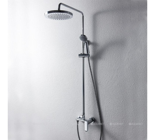 Душевая стойка со смесителем без излива Bravat Opal-C F9125183CP-A1-RUS