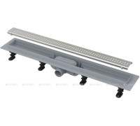 Водоотводящий желоб AlcaPlast Simple с порогами 850 мм APZ9-850M
