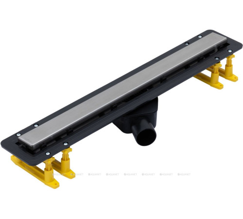 Трап линейный Allen Brau Infinity вставка под плитку/нерж. сталь 650 мм 9.50004.SS