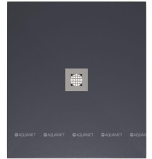 Душевой поддон Allen Brau Priority 1000х800 мм без сифона/накладки антрацит 8.31003-AM