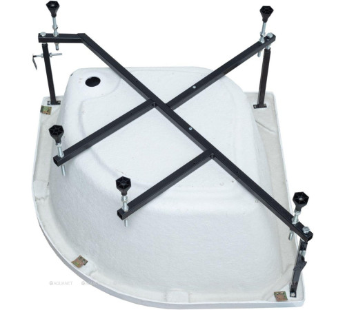 Поддон акриловый Aquanet OPTIMAL 1/4 круга глубокий 90х90х48 см 00293357