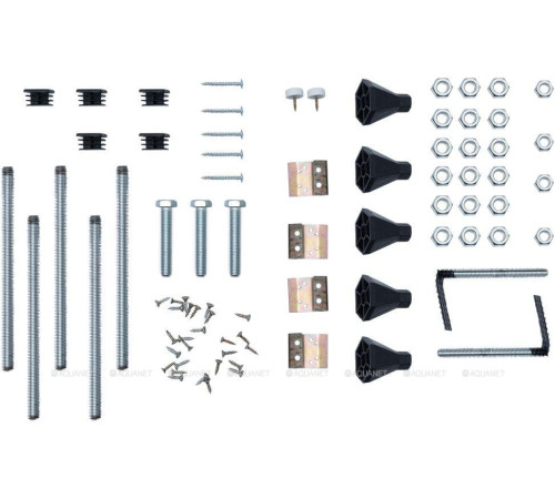 Поддон акриловый Aquanet OPTIMAL 1/4 круга глубокий 90х90х48 см 00293357